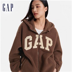 Мягкая женская толстовка на молнии с капюшоном  Ga*p 💙  ОРИГИНАЛ!!!  (пока пока на скидке (без скидки 395¥)
