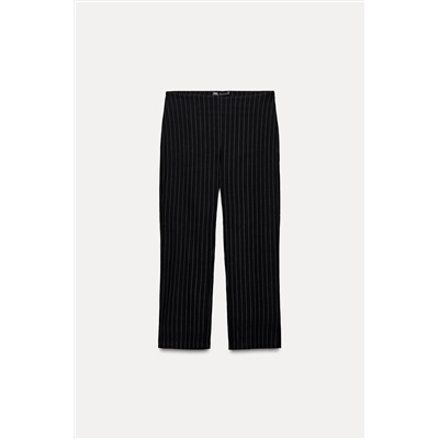 DIPLOMATIC STRIPE CAPRI TROUSERS