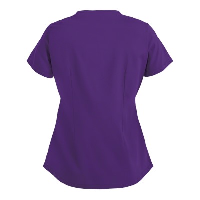 Butter-Soft Scrubs by UA™ Scallop Neck Top
