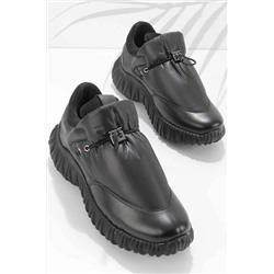 Bambi Siyah Kadın Sneaker K01969051309