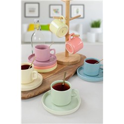 Keramika Stackable Çay Takımı Soft 12 Parça 6 Kişilik TC038112F21XA000000MATCS00