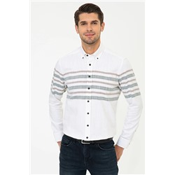 Pierre Cardin Hakı Erkek Gömlek G021SZ004.000.1359851
