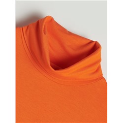 Langärmeliges Oberteil im Slim-Fit mit Rollkragen