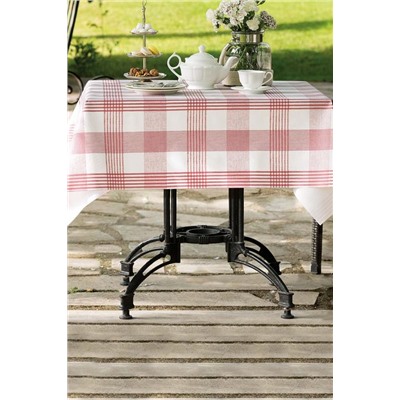 Majori Pvc Masa Örtüsü - Kırmızı - 100x140 cm