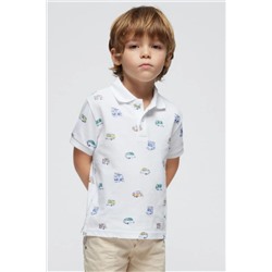 Mayoral, Erkek Çocuk 3-9 Yaş Polo Yaka T-shirt 3107