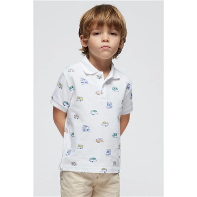 Mayoral, Erkek Çocuk 3-9 Yaş Polo Yaka T-shirt 3107