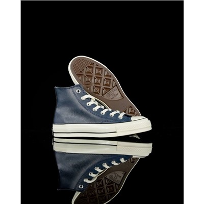 Кожаные высокие кеды Convers*e Chuck 70s ❤️