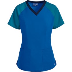 Butter-Soft Scrubs by UA™ Raglan Sleeve Four Pocket Top