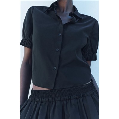 ZW COLLECTION CROPPED SHIRT