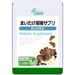 LIPUSA Maitake Suppliment Порошок гриба Майтаке на 30 дней