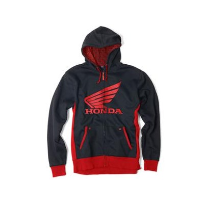 HONDA LINED ZIP-UP HOODIE