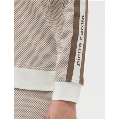 Krem Kapüşonlu Sweatshirt