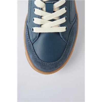 LEATHER TRAINERS