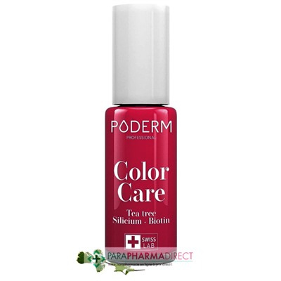 Poderm Vernis Tea Tree Color Care Framboise n°599 8ml