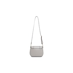 Bandolera de piel Tex Gris