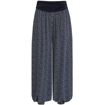 Damen Haremshose mit Allover-Print