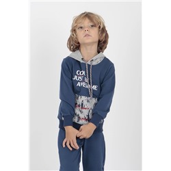 AHENGİM Kids Ak15015 Erkek Cool Baskılı Eşofman Takım 1-2-10001071