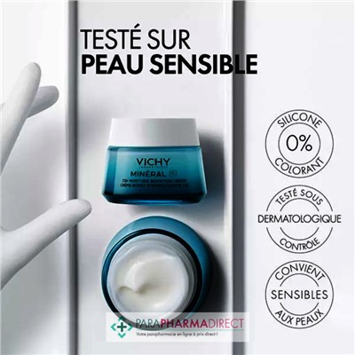 Vichy Minéral 89 Crème Boost Hydratation 50ml