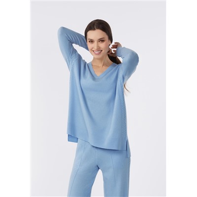 W24-00CH0416 Джемпер с V-образным вырезом