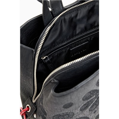 Mochila bordado flores