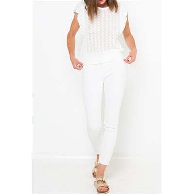 Jersey Blanco roto