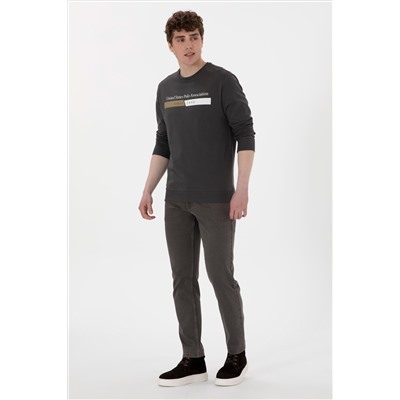 Erkek Antrasit Sweatshirt