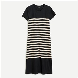 T-shirt dress in stripe