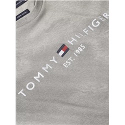 Embroidered Tommy Logo Slim Fit T-Shirt
