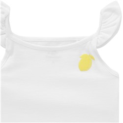 Mädchen Top mit Zitronen-Motiv
