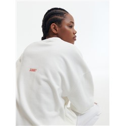 Oversize-Sweatshirt aus Baumwolle
