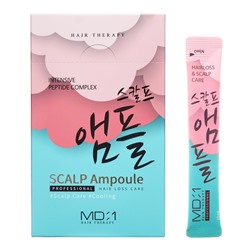 MD-1 Intensive Peptide Complex Scalp Ampoule Ампульная маска для кожи головы с интенсивным пептидным комплексом 20x10мл