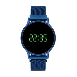 Aqua Di Polo 1987 Unisex Lacivert Hasır Dijital Led Kol Saati Apwg032001 APWG0320