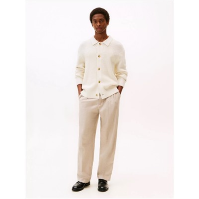 Relaxed Wool-Blend Cardigan