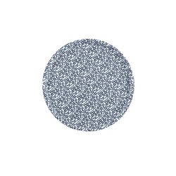 Rêve Bleu Fleur Sauvage Yuvarlak Tepsi