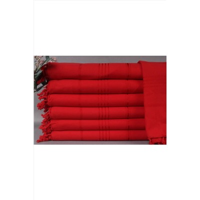 Kayra Export, Peştemal Kırmızı 100x180 Cm Pamuk Peştemal