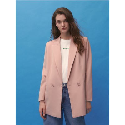 Blazer aus Viskosemischung