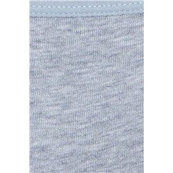 Shorty Pure Coton Gris