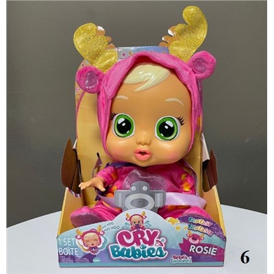 Настоящая новая плачущая кукла American CryBabie*s пользуется огромной популярностью за рубежом! Умеет издавать звуки, плакать и лить слезы. 30 см