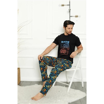 ROCKHARD Erkek Kısa Kol Pijama Takımı, ROCKHARD                                            
                                            Erkek Kısa Kol Pijama Takımı