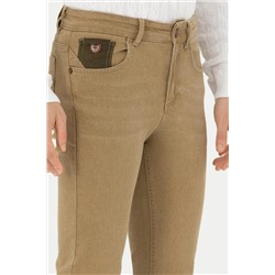 Erkek Haki Jean Pantolon