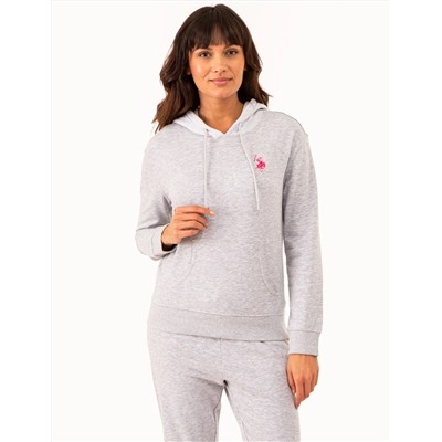 HIGH LOW MULTI TONAL LOGO HOODIE