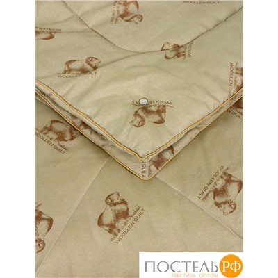 Артикул: 234 Одеяло Medium Soft "4 сезона" Merino Wool (овечья шерсть) 1,5 спальное (140х205)