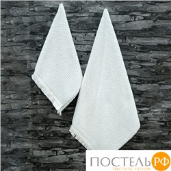 Полотенце Arya жаккардовое 70x140 Merlin Белый, синий
