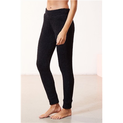 Jogging de talle alto Elia Negro