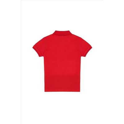 Erkek Çocuk Lacivert Polo Yaka Tişört