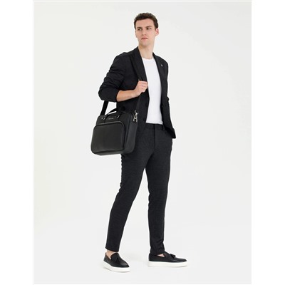 Antrasit Ekstra Slim Fit Spor Takım Elbise