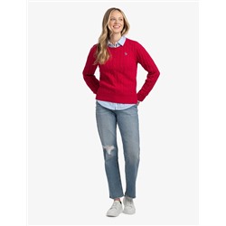 CABLE CREW NECK SWEATER