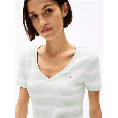 V-Neck Stripe Favorite T-Shirt