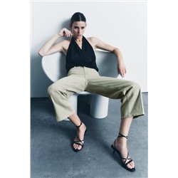 Z1975 STRAIGHT CROPPED HIGH-WAIST COMFORT JEANS