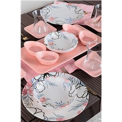 Keramika Rossy Kahvaltı Takımı 21 Parça 4 Kişilik - 19185 TV040221F83MAJ46800MAK2100